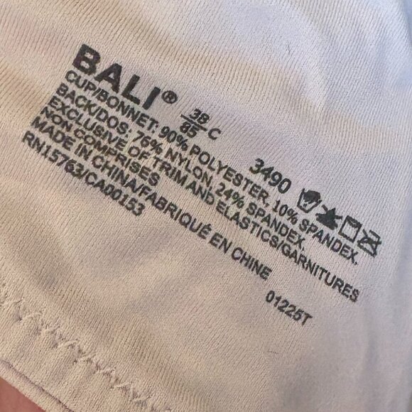 Bali lined full coverage bra - Picture 3 of 3